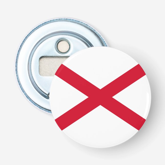 Abrebotellas Decoración de diseño de la bandera del estado de A (Anverso)