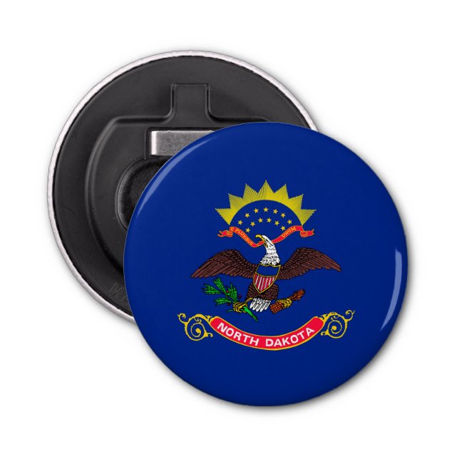 Abrebotellas Decoración de diseño de la bandera del estado de D (Anverso)