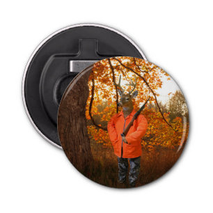 Abrebotellas Deer Hunter En Woods