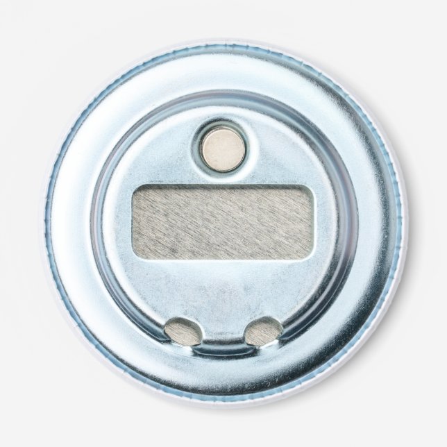 Abrebotellas del arte del golf del disco (Reverso)