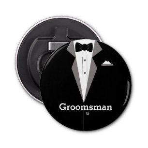 Abrebotellas del arte del smoking del padrino de