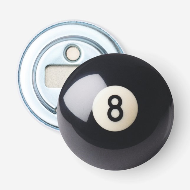 Abrebotellas del billar 8-Ball de los billares (Anverso)