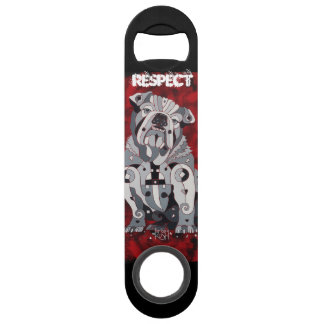 Abrebotellas del bulldog