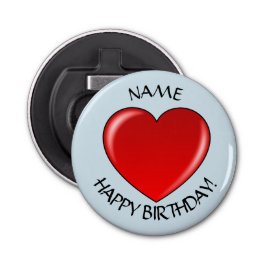 Abrebotellas del feliz cumpleaños