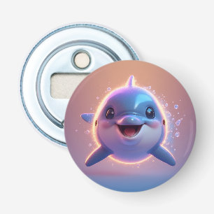 Abrebotellas Delfín de dibujos animados adorable