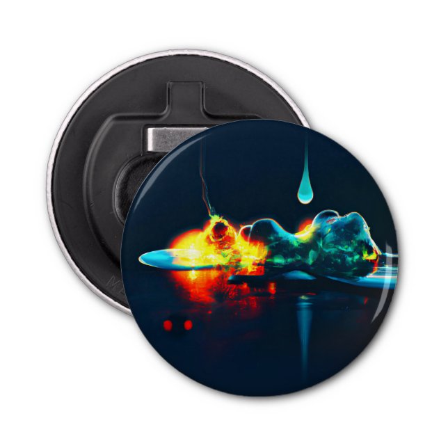 Abrebotellas Derivación líquida brillante (Anverso)