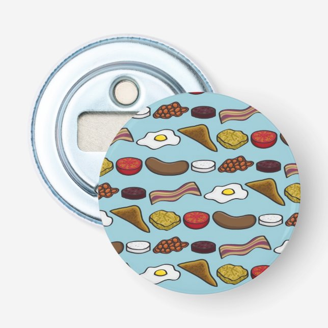 Abrebotellas Desayuno frito (Anverso)