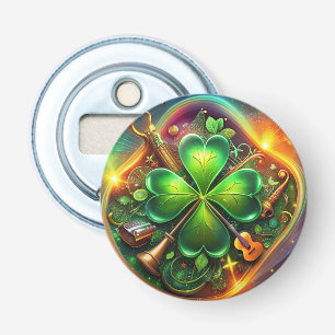 Abrebotellas Descubra la armonía perfecta del shamrock, musical
