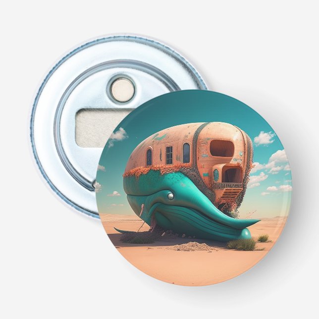 Abrebotellas Desert Whale House (Anverso)