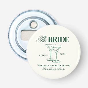 Abrebotellas Despedida de soltera Novia Martinis y Matrimonio