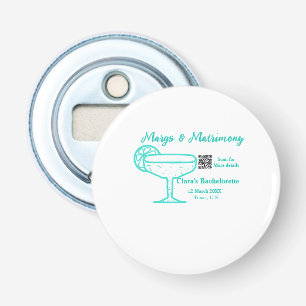 Abrebotellas Despedida de soltera Turquoise Margs & Matrimony 