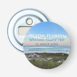 Abrebotellas Destin Florida Beach Sunset Personalizado Keepsake
