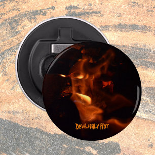 Abrebotellas Devilish Flames quemando fuego