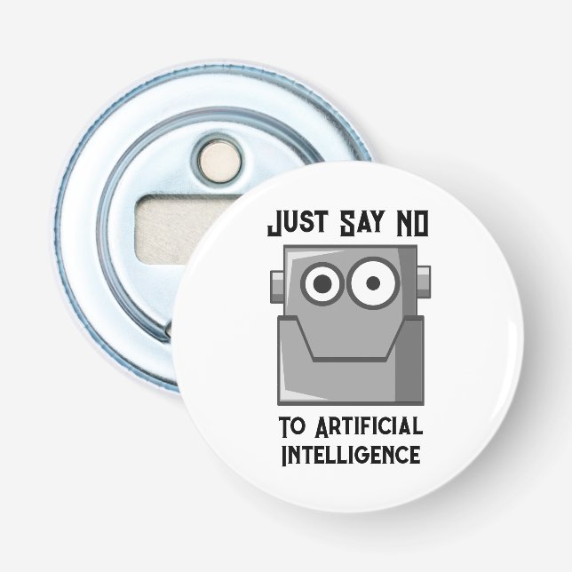 Abrebotellas Di No a la Inteligencia Artificial (Anverso)