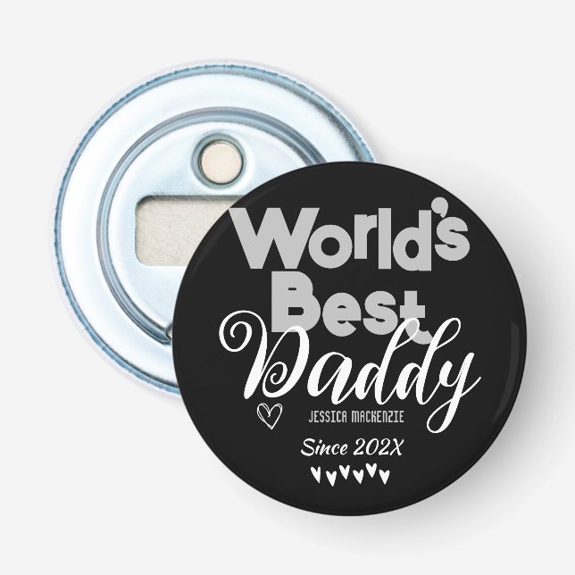 Abrebotellas Día del Padre Personalizado, el mejor regalo de pa (Anverso)