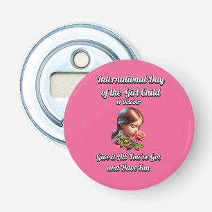 Abrebotellas Día Internacional del Chica. Diversión
