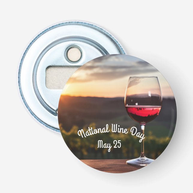 Abrebotellas Día Nacional del Vino (Anverso)