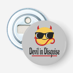 Abrebotellas diablo disfrazado Emoji Hot Trendy Funny