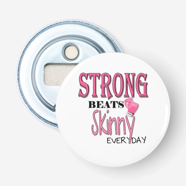 Abrebotellas ¡Diario flaco de los GOLPES FUERTES! Guantes de (Anverso)