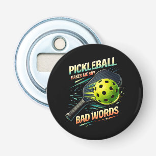 Abrebotellas Dibujos Divertidos De Pickleball Me Hacen Decir Pa