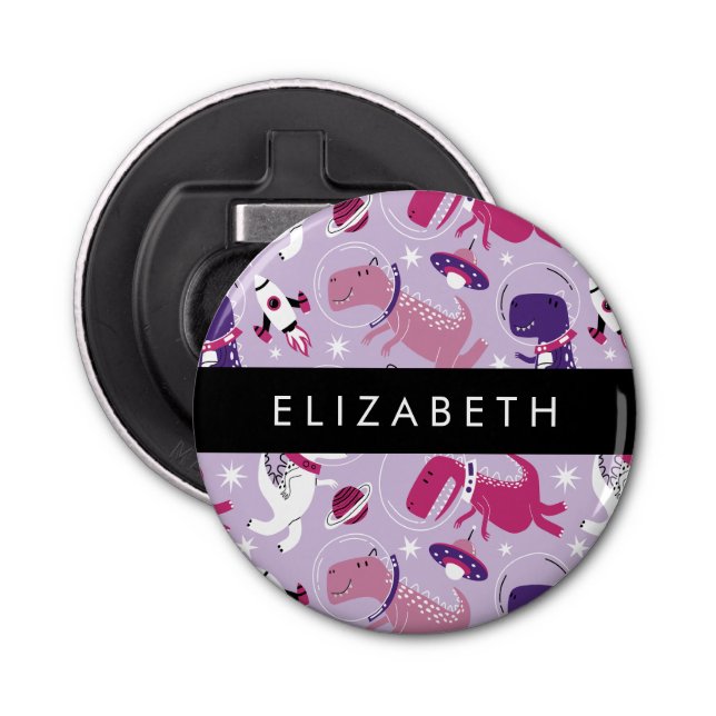 Abrebotellas Dinosaurios Espaciales, Dinosaurios Cutos, Estrell (Anverso)