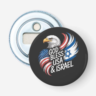 Abrebotellas Dios bendiga Israel EE. UU.