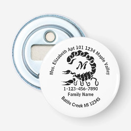 Abrebotellas Dirección inicial de la familia Monograma Black Sc