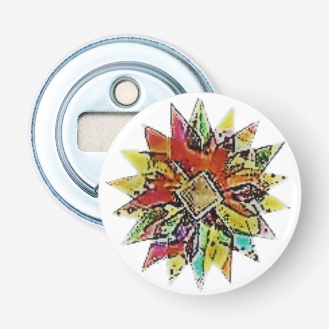 ABREBOTELLAS DISEÑO DE ESTILO DE ARTE DE APERTURA DEL FRASCO (Anverso)