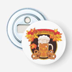 Abrebotellas Diseño de la celebración de la ronda Oktoberfest