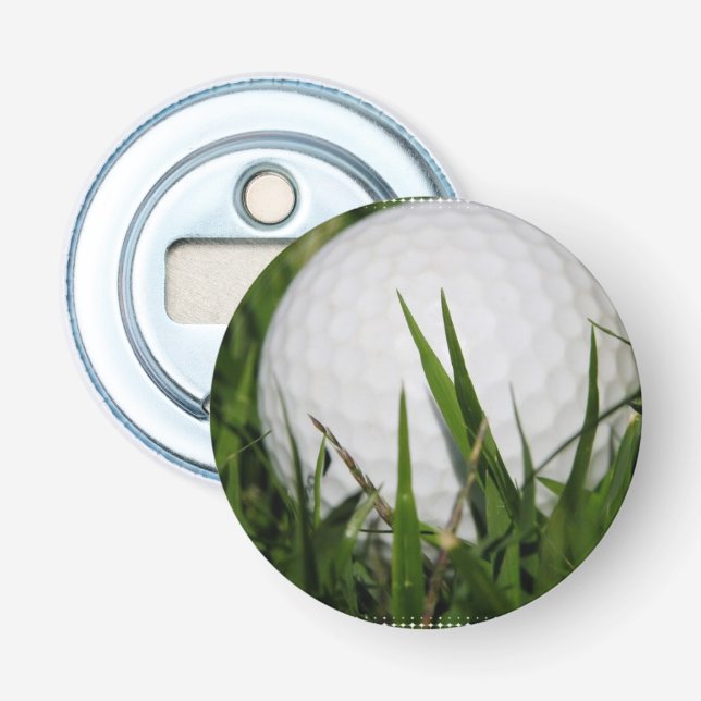 Abrebotellas Diseño de la pelota de golf (Anverso)