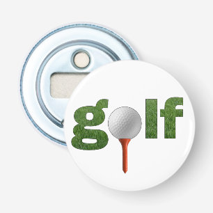 Abrebotellas Diseño de los deportes del golf de la diversión