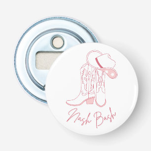 Abrebotellas Diseño de Nash Bach Bachelorette   Botas de vaquer