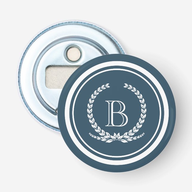 Abrebotellas Diseño del monograma (Anverso)