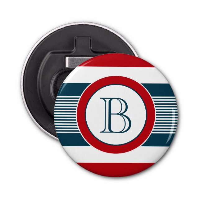 Abrebotellas Diseño del monograma (Anverso)