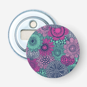 Abrebotellas Diseño elegante y luminoso de flores preciosas