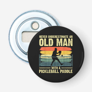 Abrebotellas Diseño genial de pickleball para hombres abuelo pi