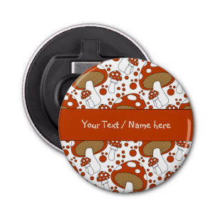 Abrebotellas Diseño moderno de hongos