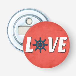 Abrebotellas Diseño náutico de amor