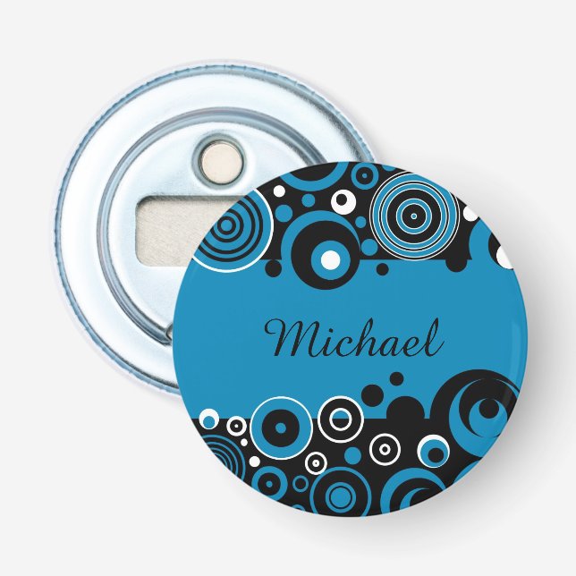 Abrebotellas Diseño retro (Anverso)