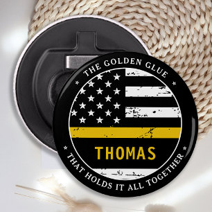 Abrebotellas Dispatcher Personalizado De Línea De Oro Delgada 9