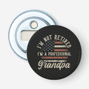 Abrebotellas Divertido "Soy un abuelo profesional" Jubilación