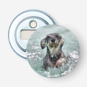 Abrebotellas Doggy Paddle Cute Perro Natación