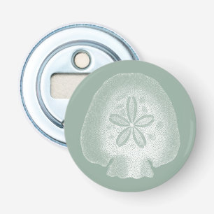 Abrebotellas Dólar de arena de la silueta