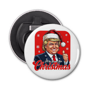Abrebotellas Donald Trump Navidades Santa Claus Art