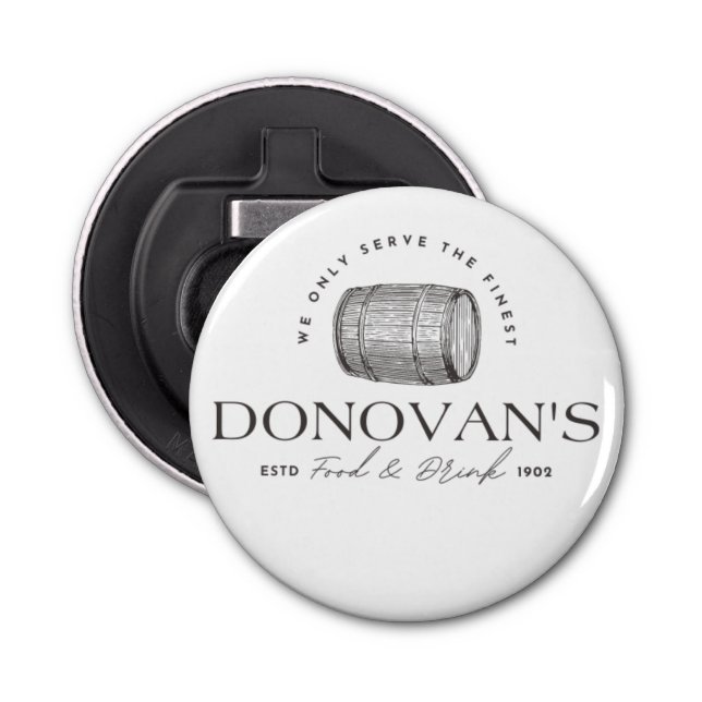 Abrebotellas Donovans Pub Bottle Opener (Anverso)