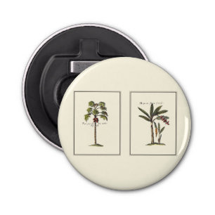 Abrebotellas Dos palmeras enmarcadas en miniatura
