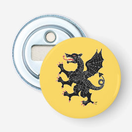 Abrebotellas Dragon Rampant Sable