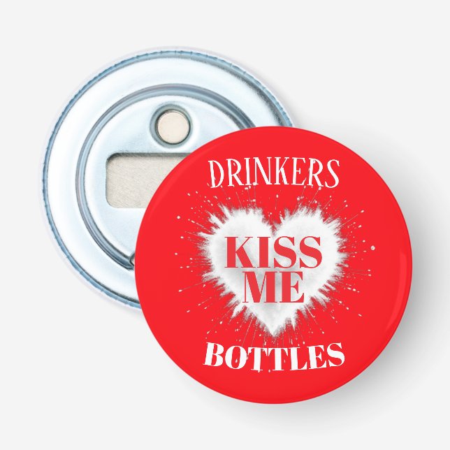 ABREBOTELLAS DRINKERS KISS ME BOTTLES (Anverso)