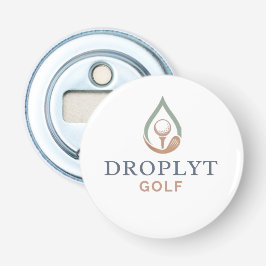 Abrebotellas Droplyt Golf Signature Button Bottle Opener