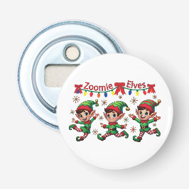 Abrebotellas Duendes Zoomie Navidad
